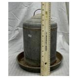 Vintage chicken feeder