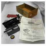 Craftsman cutter sharpening attachment & drawer