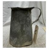 Vintage galvanized pitcher
