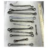 Collection of offset USA wrenches