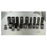 Snap-on USA 1/2 drive SAE sockets