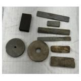 Collection of sharpening stones