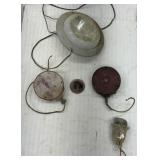 Assorted vintage lights