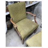 Pair of vintage upholstered chairs
