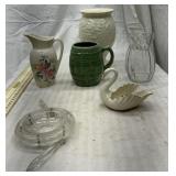 Vases, pitchers, mug, etc.