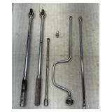 Proto USA breaker bars, speed wrench, extensions