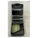 Snap-on drillbit index