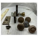 Vintage door knobs and hardware