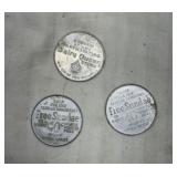 3 Dairy Queen tokens