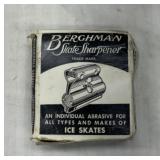 Vintage Berghman ice skate sharpener
