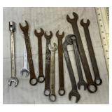 11 Proto combo wrenches