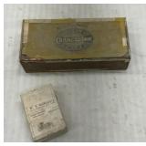 Vintage cigar box and 1954 box