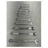 Craftsman 11pc SAE combination wrenches