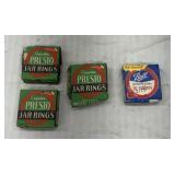 4 boxes canning seal rings