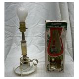 2 vintage lamps