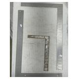 2 Johnson & 1 Mayes carpenter squares - USA made