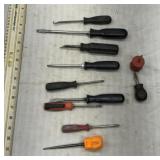 Snap-on USA 11 screwdrivers & picks