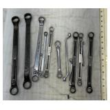 Snap-on USA 13 SAE offset box wrenches