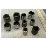 10 S-K Blackhawk 3/4 drive sockets