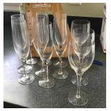 11 Orrefors stemware