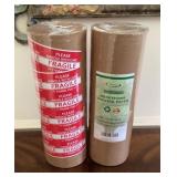 2 NEW rolls of brown packing paper