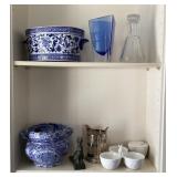 Clean up lot on 2 shelves