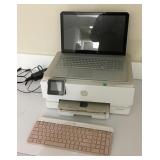 HP laptop and printer