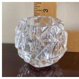Tiffany & Co crystal votive candle holder