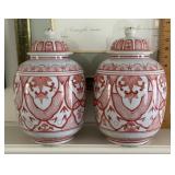 2 ginger jars