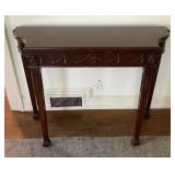 Foyer table 15x42x32.5' tall