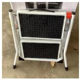 Folding 2-step stool