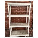 6 1/2' plastic shelf
