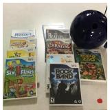 Nintendo, Wii, games, and accessories