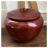 Bamboo bowl with lid