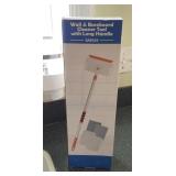 NEW long handle wall & baseboard cleaner tool