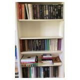 4 shelves of books