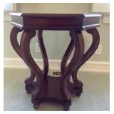 24' diameter hexagon side table