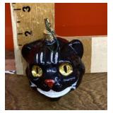 Old World Christmas black cat ornament