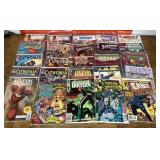 Collection of comic books