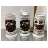 3 1999 Beer steins