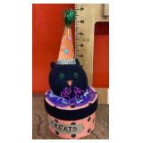 Decorated Halloween box