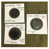 3 Ancient coins