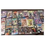 Group of comic books