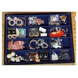 Collection of costume jewelry