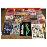 Collection of comic books