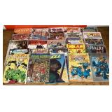 Collection of comic books