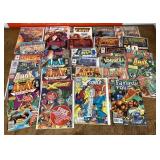 Collection of comic books