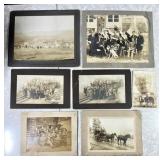 7 antique photographs