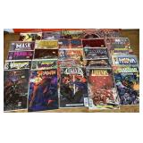 Collection of comic books