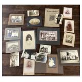Group of antique photos